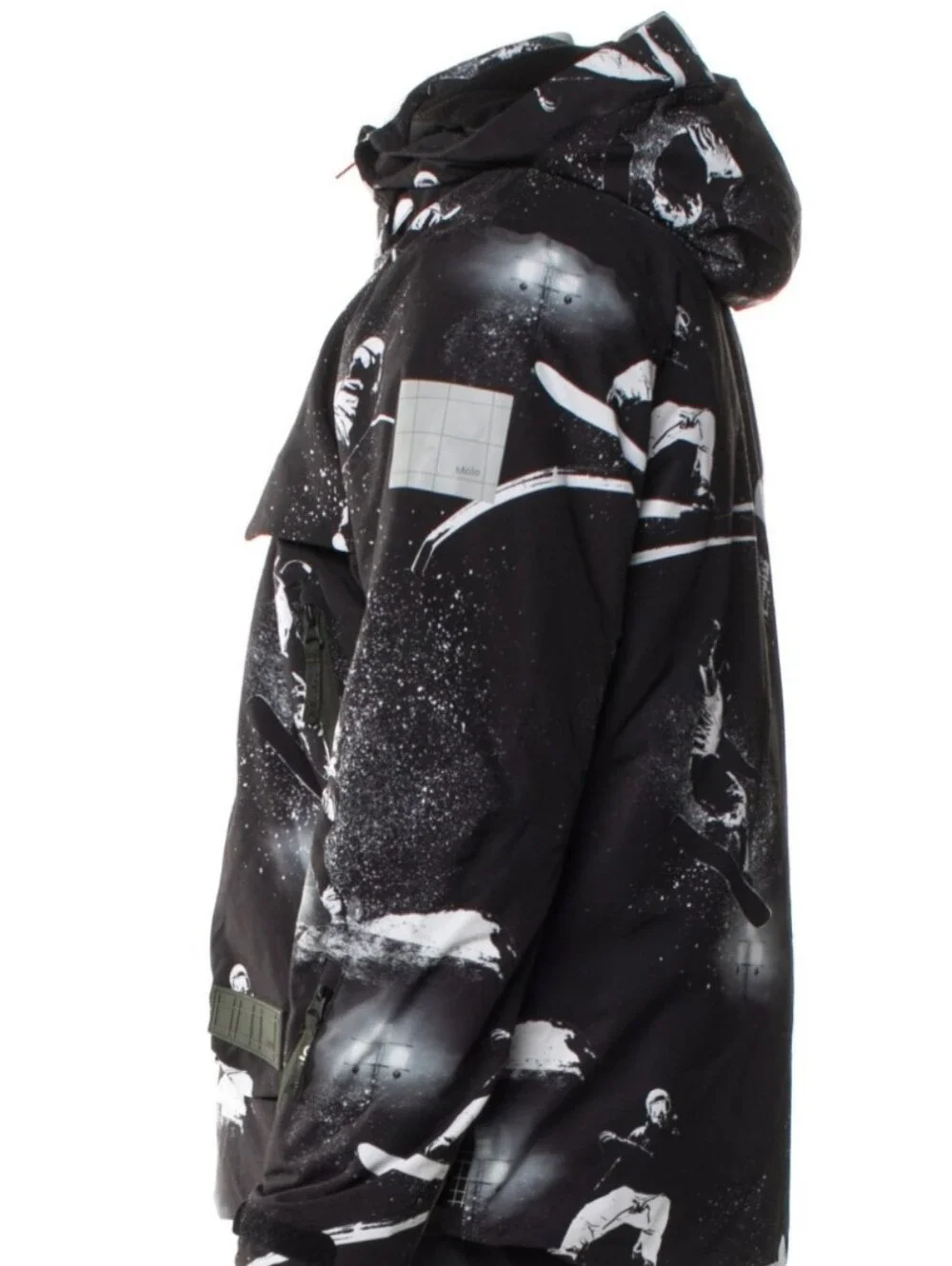 Molo Boys 146/US XL Alpine 360 By Night Hooded Winter Ski Snow Coast Jacket